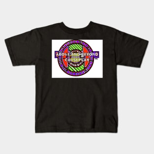 Dead of Night Studios Above and Beyond Causeplay Logo Kids T-Shirt